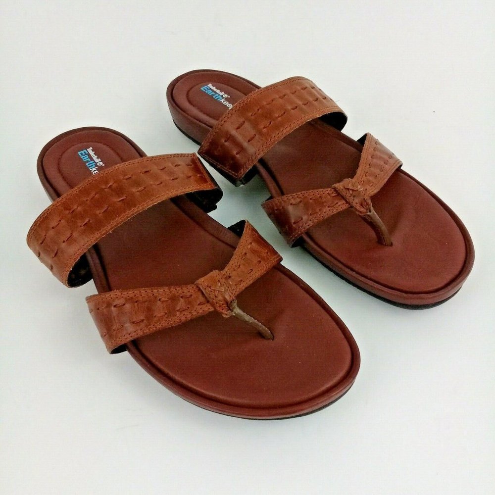 Timberland Women's Leather Thong Sandals Size 10M